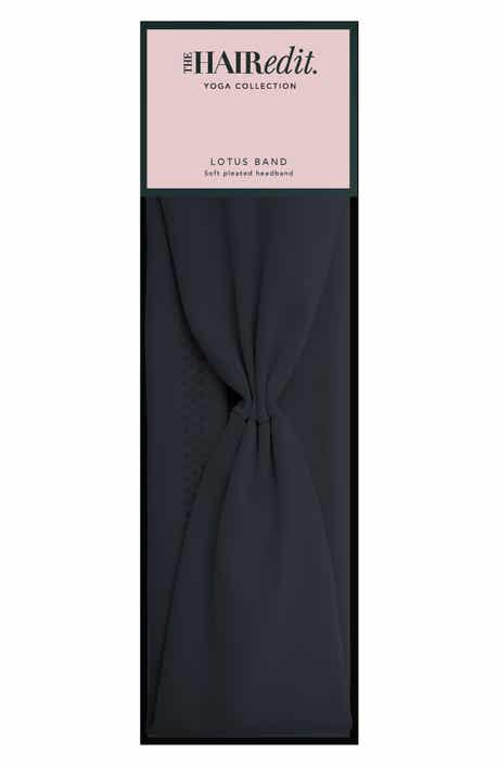 The Hair Edit Lotus Pleated Headband