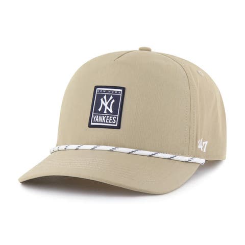 Men's '47 Khaki New York Yankees Cozumel Hitch Adjustable Hat