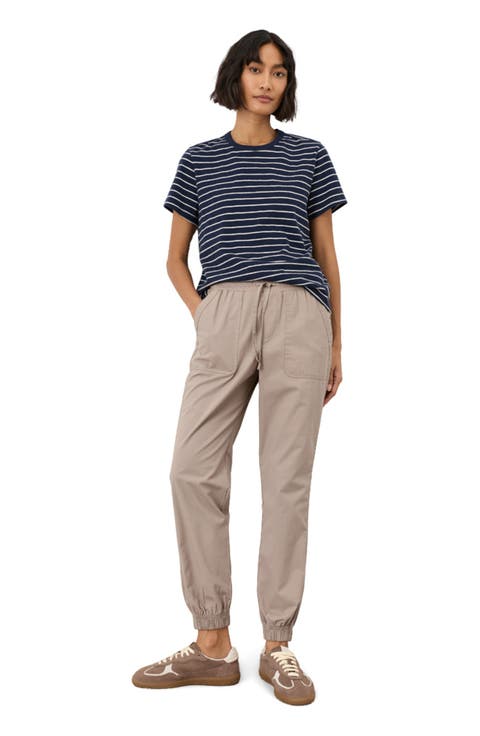 Organic Cotton Monterey Poplin Jogger