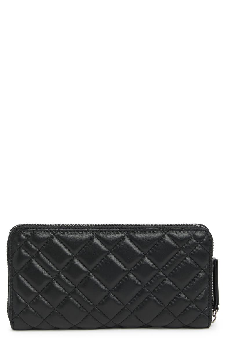 Kurt Geiger London Zip Around Leather Wallet, Alternate, color,