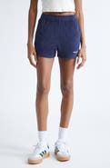 Sporty & Rich Eden Script Terry Shorts