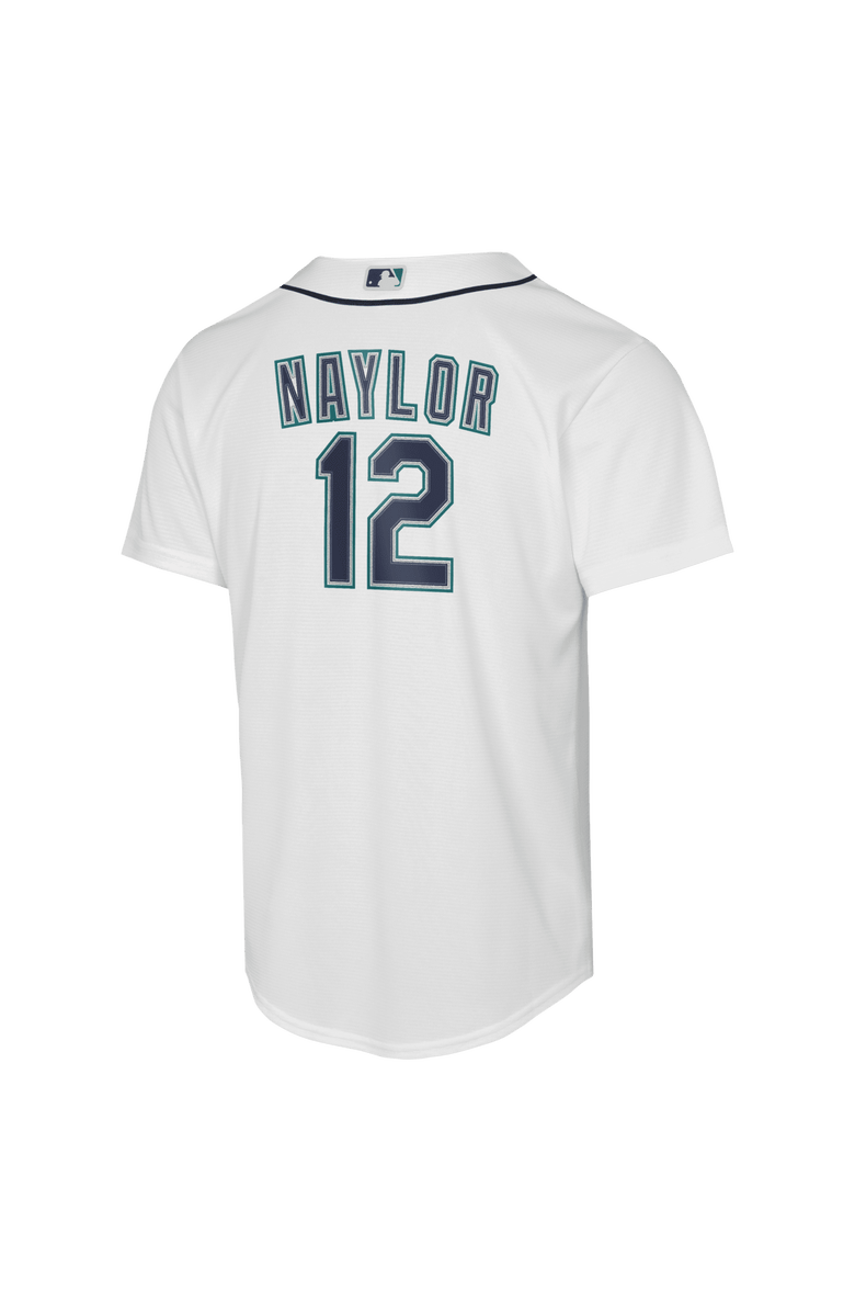 Nike Youth Nike Josh Naylor White Seattle Mariners Baseline Jersey, Alternate, color, White