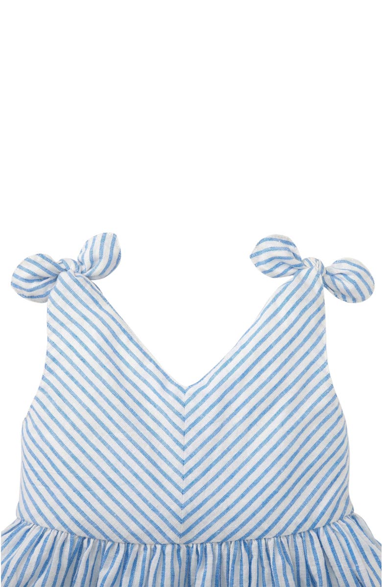 Hope & Henry Girls' Bow Shoulder Swing Dress, Kids, Alternate, color,