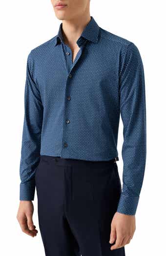 Eton Slim Fit 4Flex Fit Stretch Jersey Dress Shirt