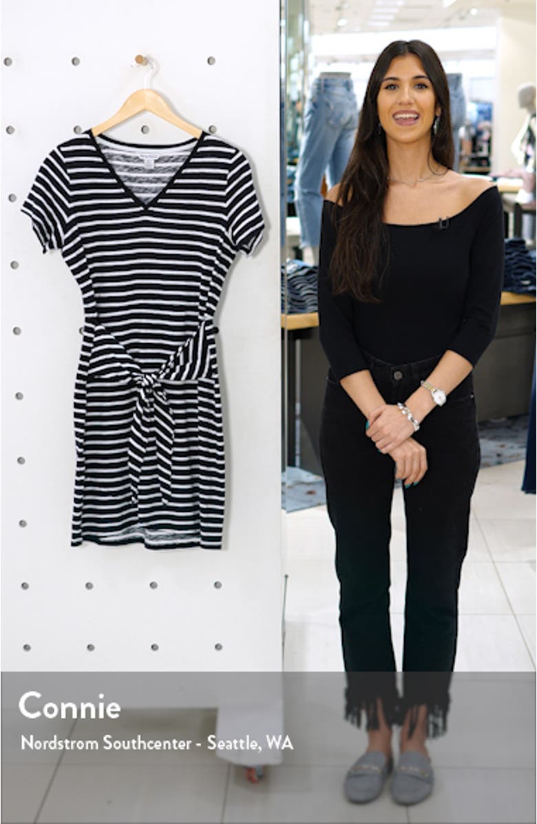 Sonoran Stripe Tie Waist Dress, sales video thumbnail