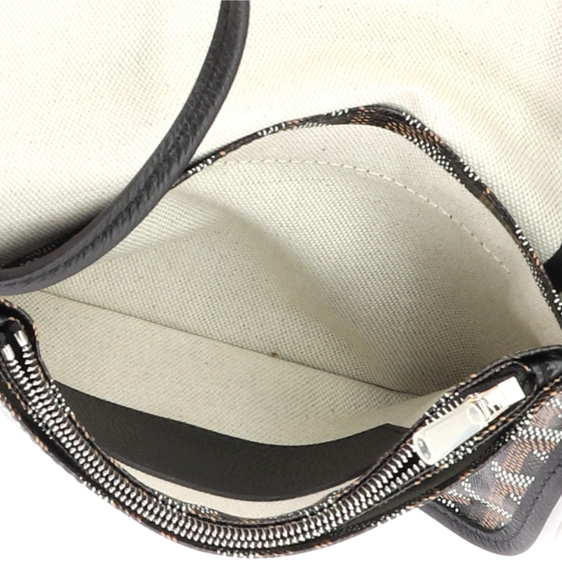 Plumet Clutch Wallet Coated Canvas, Alternate, color, Black