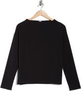 GO COUTURE Boat Neck Sweater