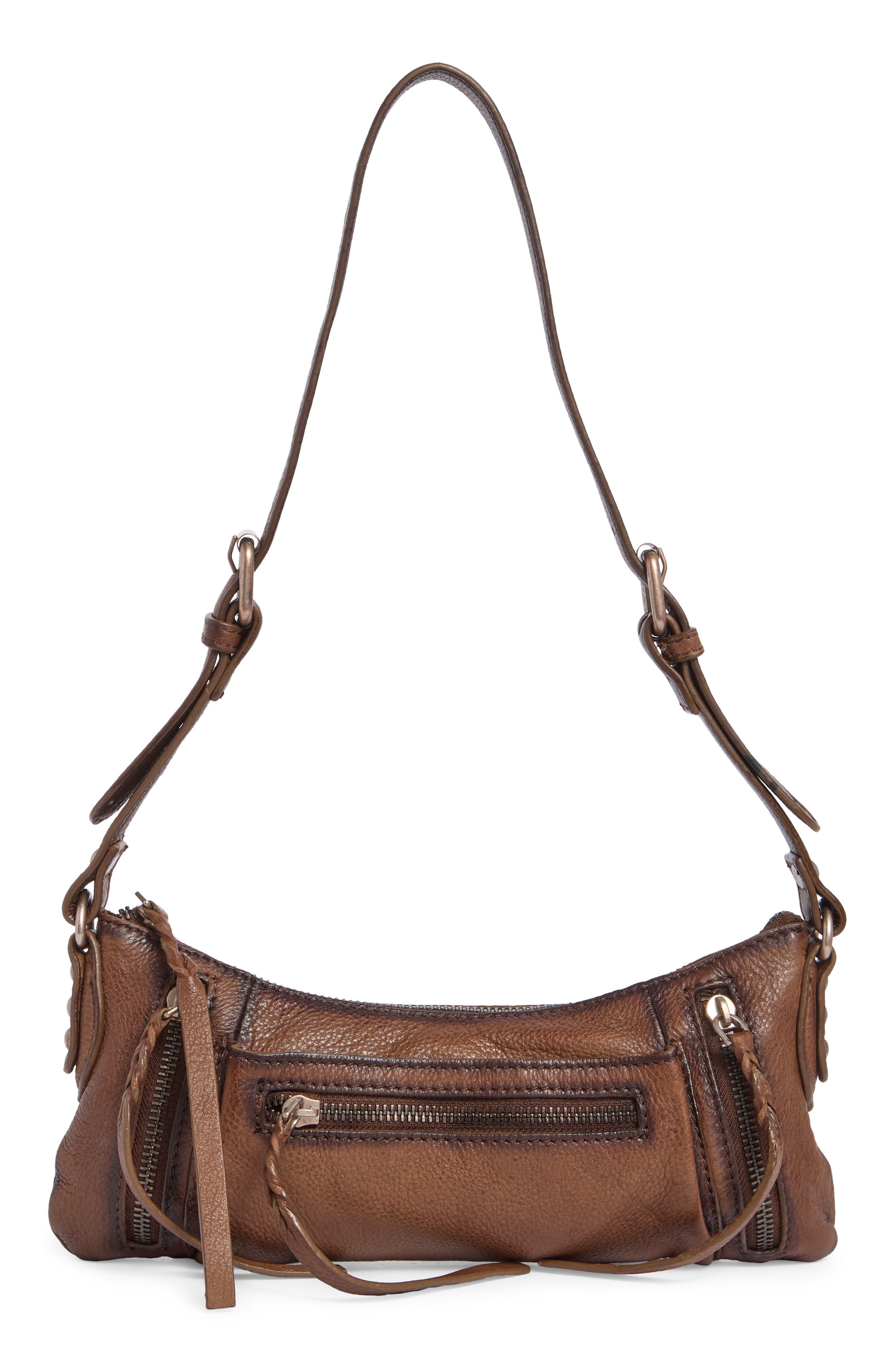 Emerson Leather Crossbody Bag, Main, color, ESPRESSO