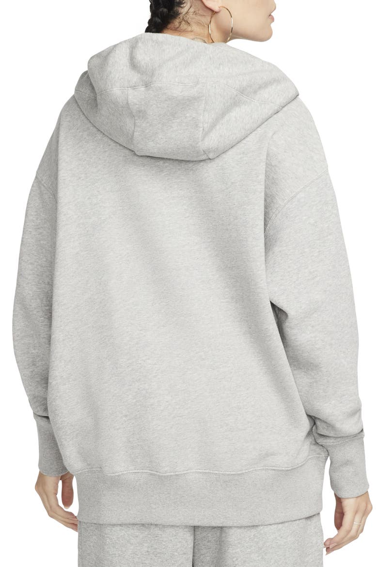 Sportswear Phoenix Fleece Full Zip Hoodie, Alternate, color, 063 D GR H/SAIL