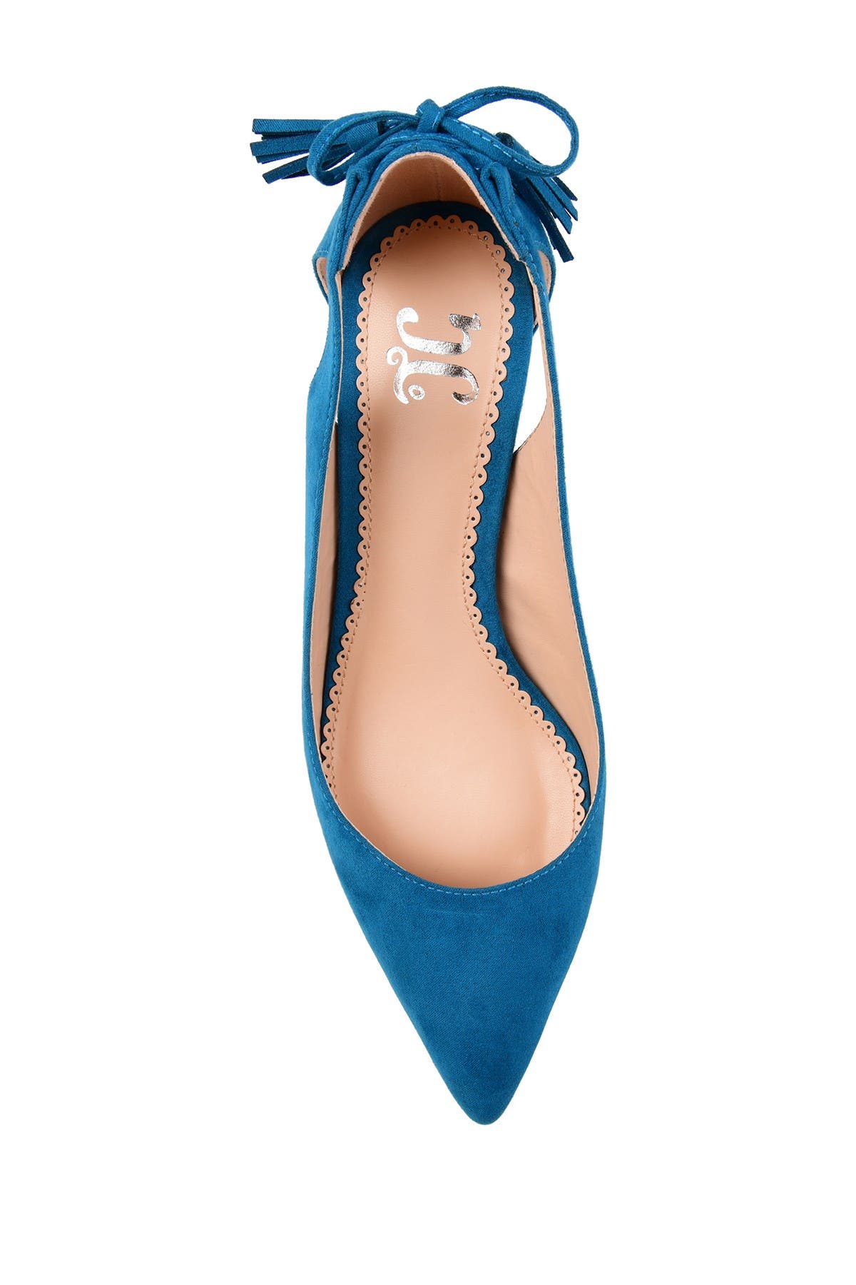 Journee Collection JOURNEE Bindi Kitten Heel Pump, Alternate, color, Teal