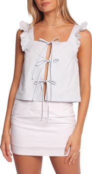 Petal & Pup Fresca Tie Front Tank