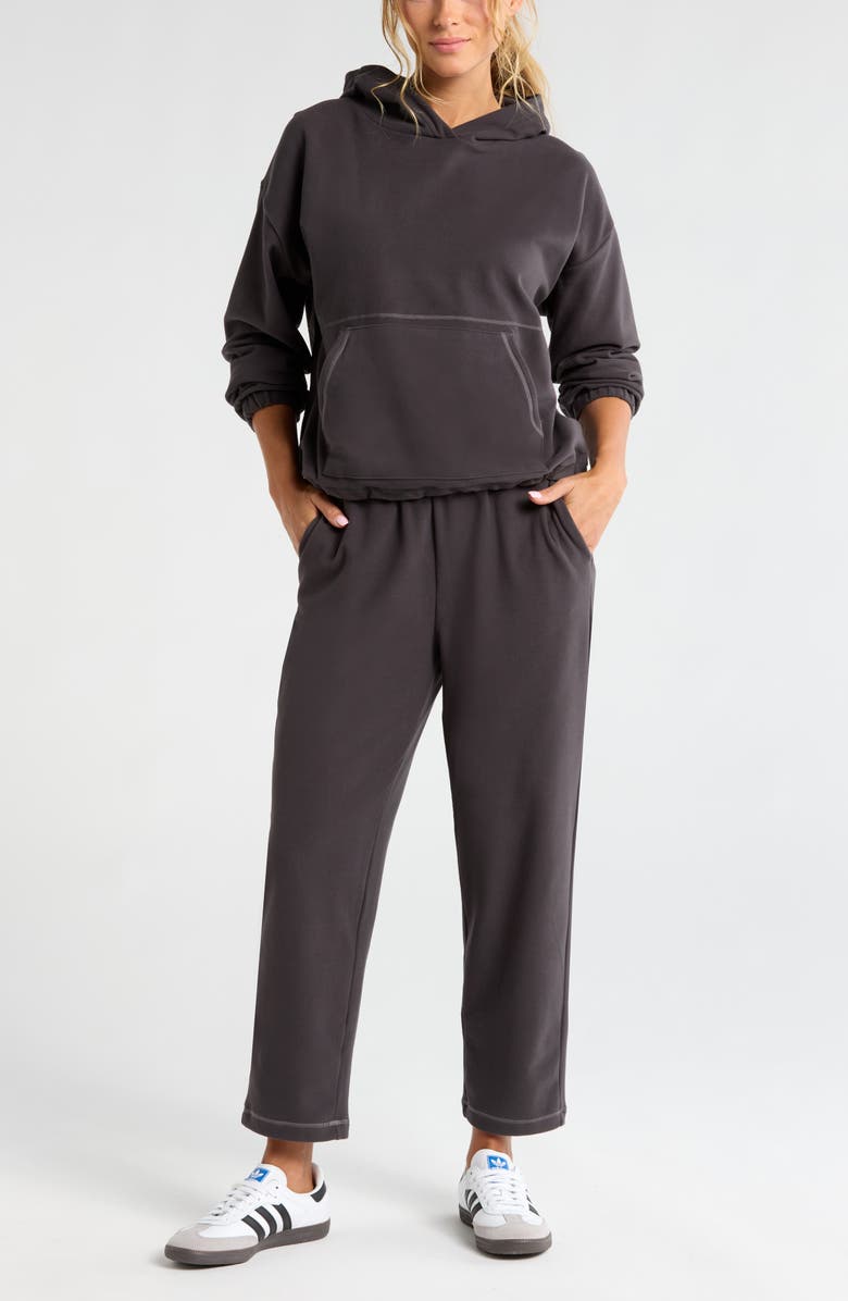 Zella Plush Fleece Hoodie, Alternate, color,