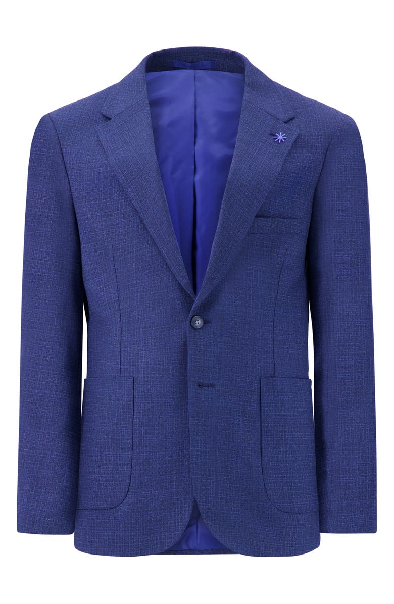 Report Collection Wool Blend Sport Coat, Alternate, color, Dark Blue
