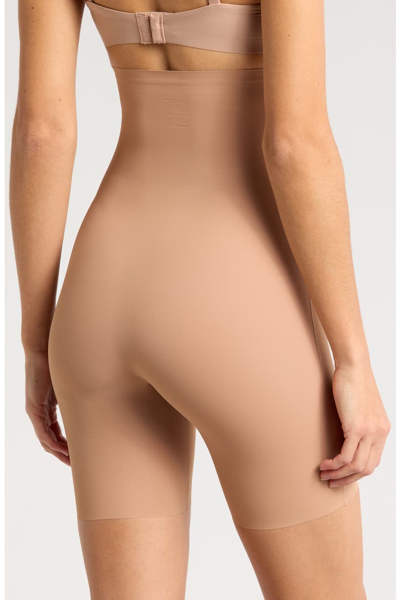Maxi Sexy High-Bermuda Shaping Shorts, Alternate, color, MOCHA