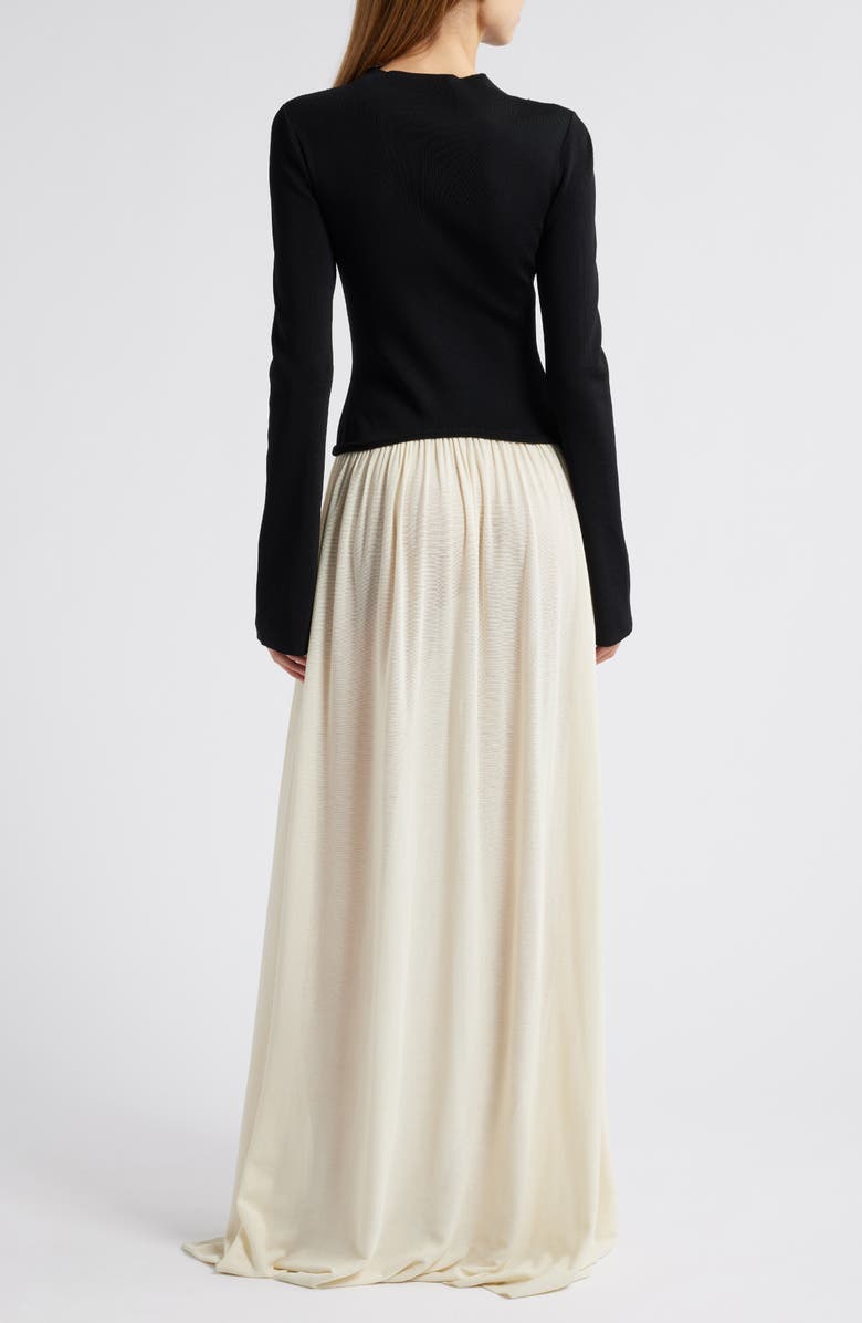 Solid & Striped The Soglio Long Sleeve Maxi Dress, Alternate, color,