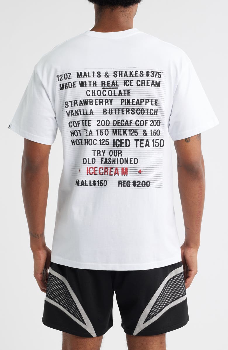 ICECREAM Dive Graphic T-Shirt, Alternate, color, White