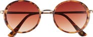 Vince Camuto 50mm Gradient Round Sunglasses