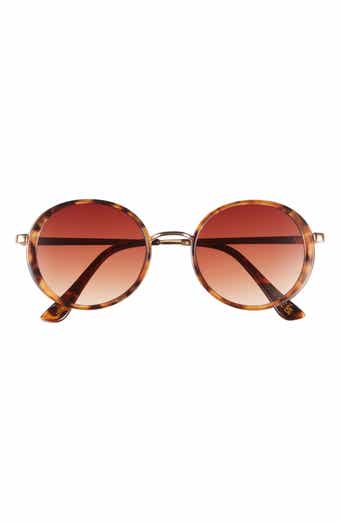 50mm Gradient Round Sunglasses