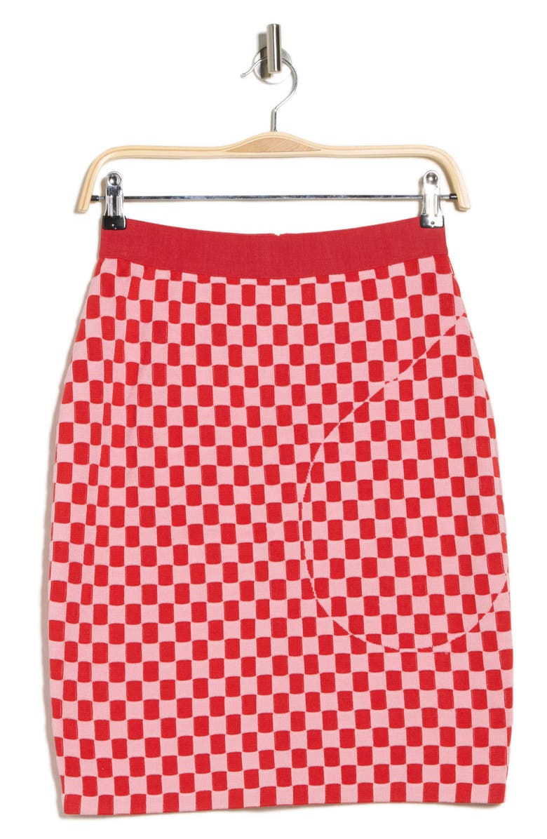 Akris High Waist Knit Skirt, Alternate, color, Love-Waterlily