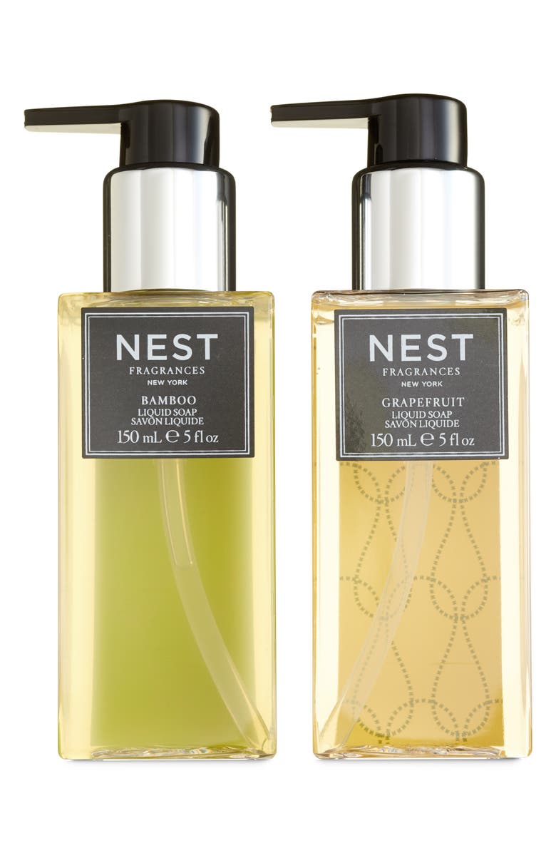 NEST New York NEST Fragrances Bamboo & Grapefruit Liquid Hand Soap Duo, Main, color,