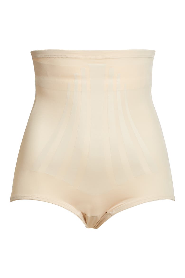 Modern Miracle™ High Waist Shaping Briefs, Alternate, color, WARM BEIGE