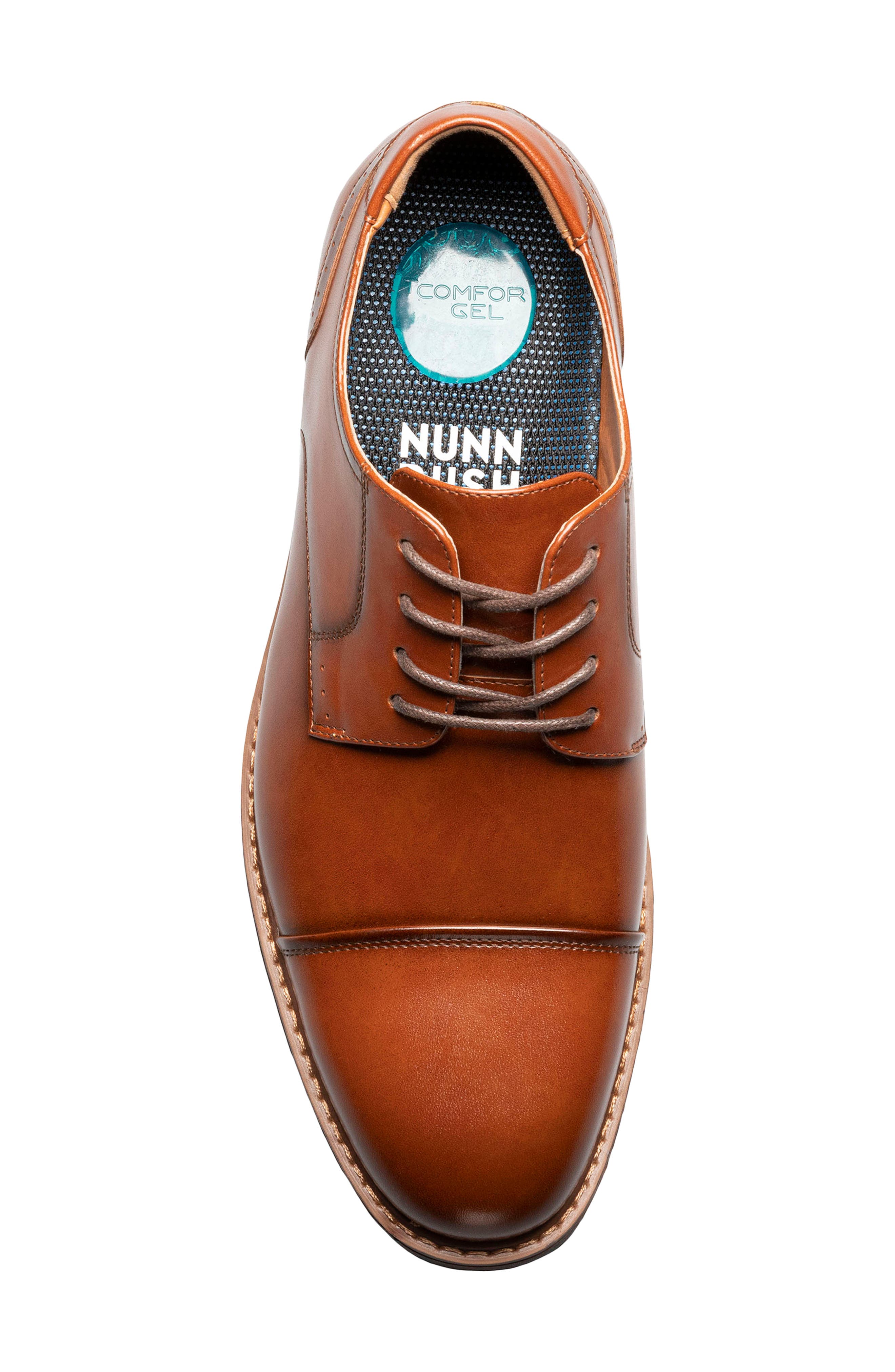 Royce Cap Toe Oxford, Alternate, color, COGNAC