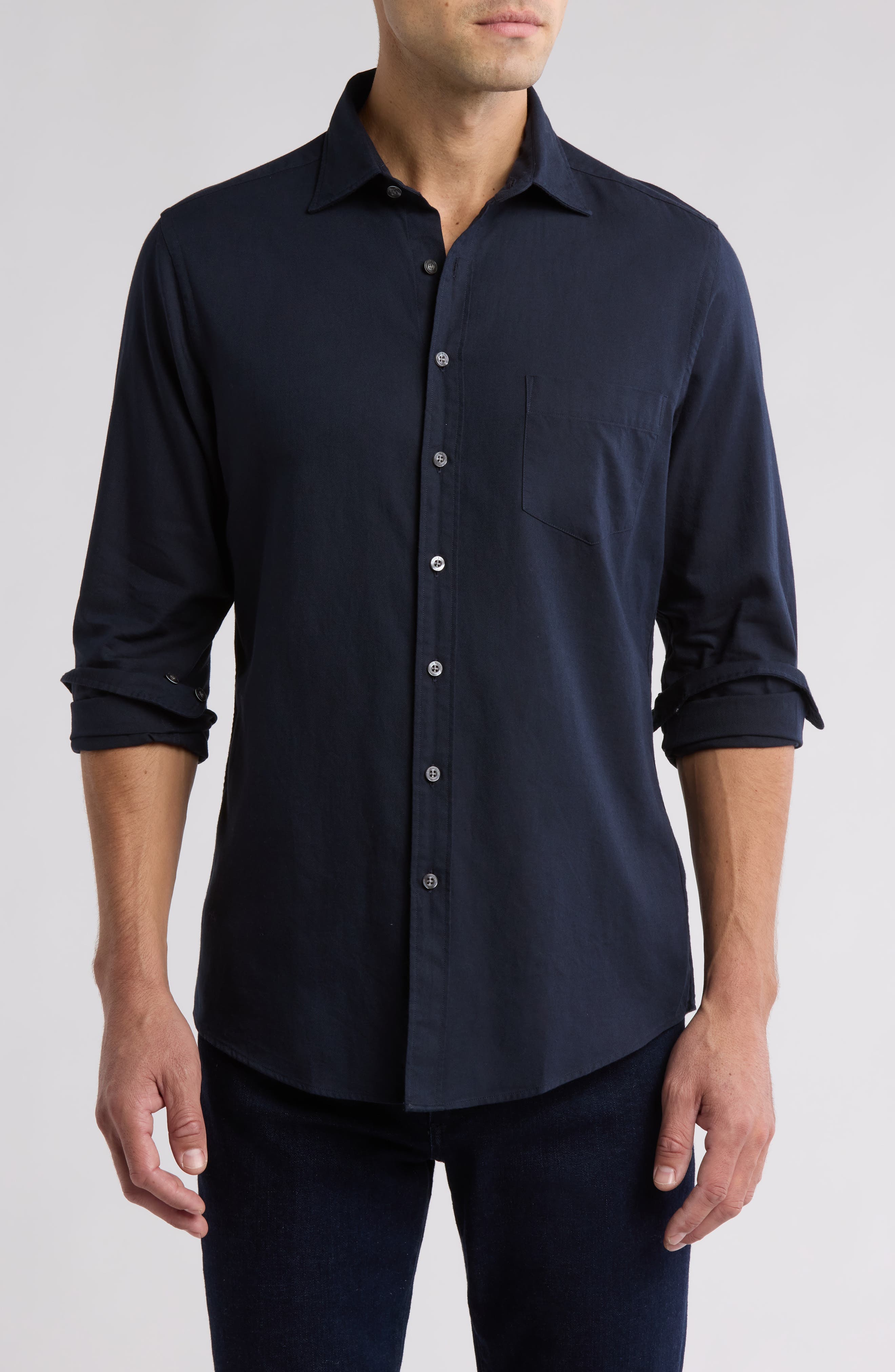 Rodd & Gunn Martinborough Long Sleeve Cotton Button-Up Shirt