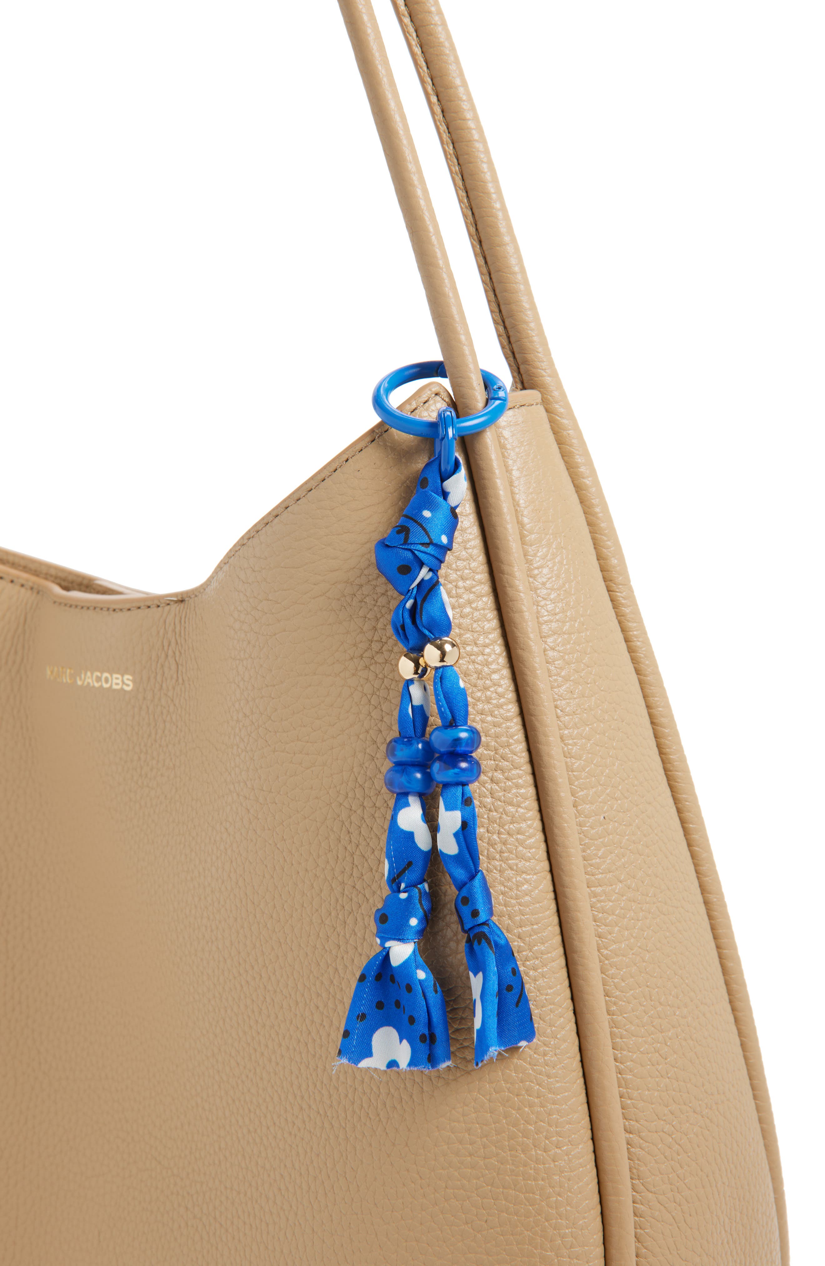 Chelsea28 Bandana Bag Charm, Alternate, color, Blue Multi- Gold