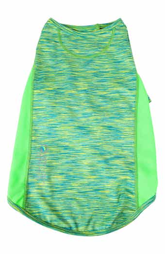 PET LIFE ACTIVE Warf-Speed Heathered Tone-on-Tone T-Shirt