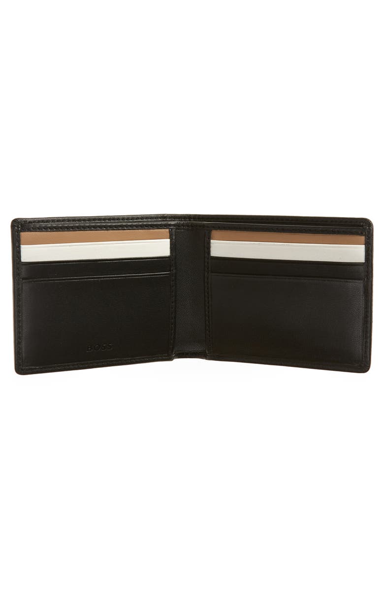 BOSS Majestic Leather Wallet, Alternate, color, 