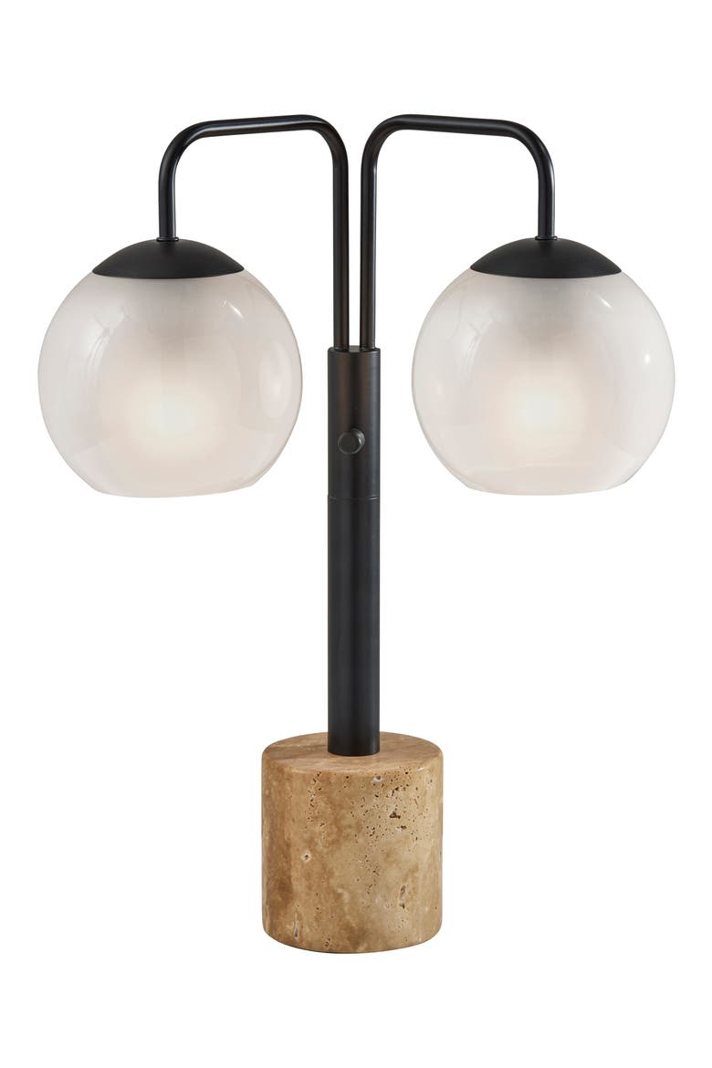 Stockton Table Lamp, Main, color, BLACK