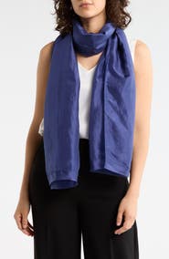 Eileen Fisher Washed Silk Scarf