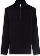 Bugatchi Soft Touch Quarter Zip Sweatshirt