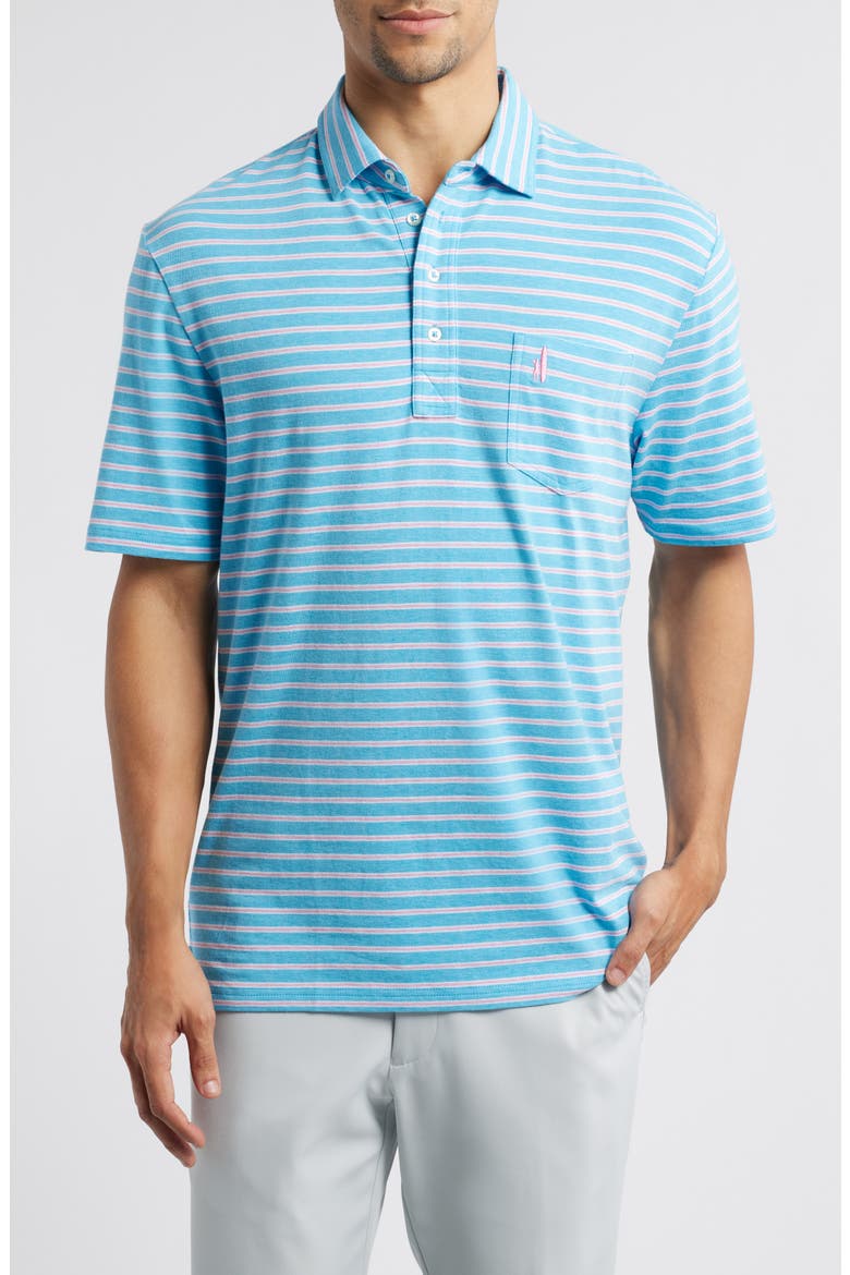 Matthis Stripe Pocket Polo, Main, color, MAYA