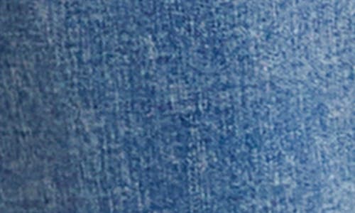 Hint Of Blu Cuffed Ankle Wide Leg Jeans In Stella Blue