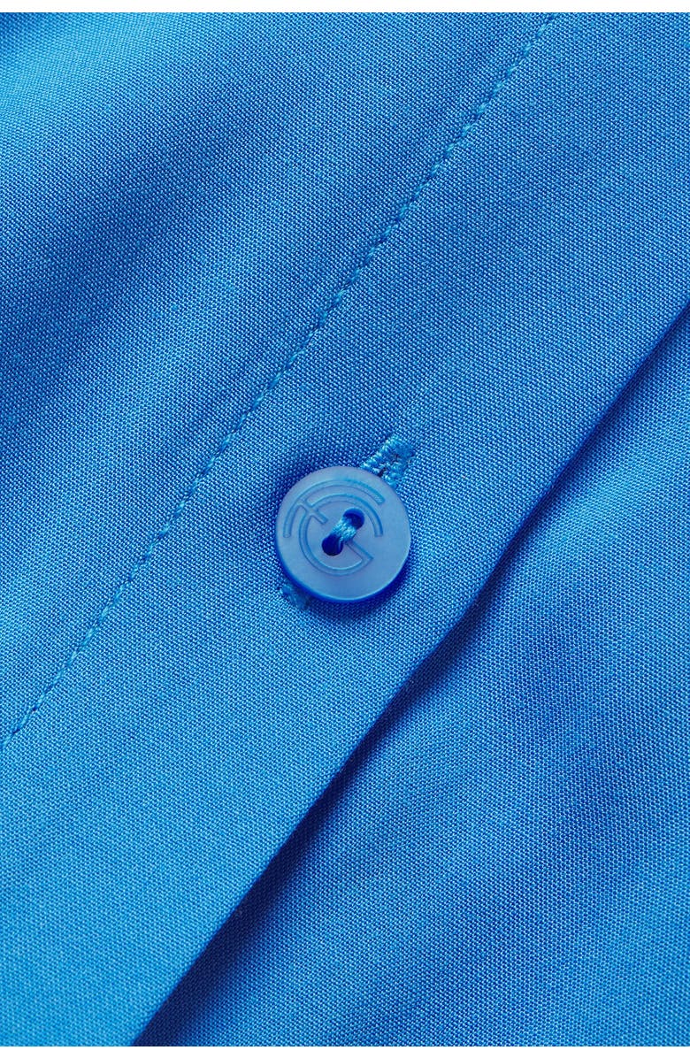 Franne Golde Easy  Airy Poplin Button-Up Shirt, Alternate, color, 