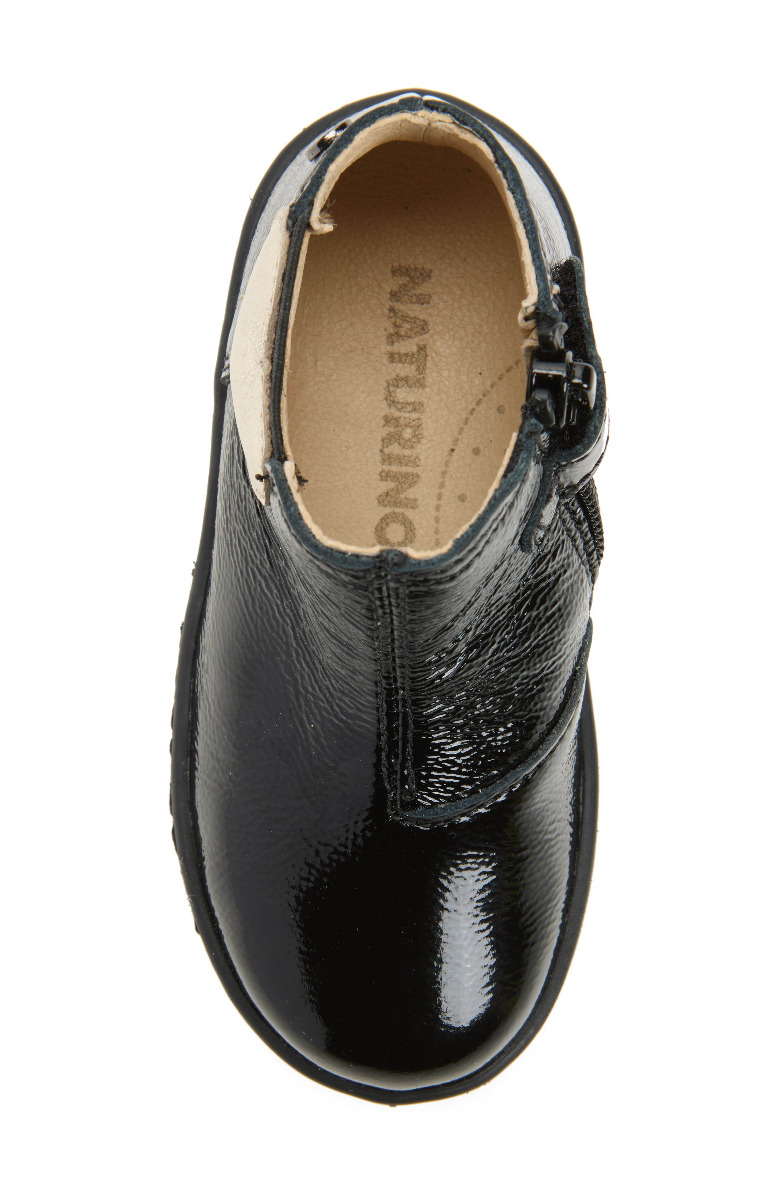 Naturino Kids' Glarny Bootie, Alternate, color, Black-Platinum