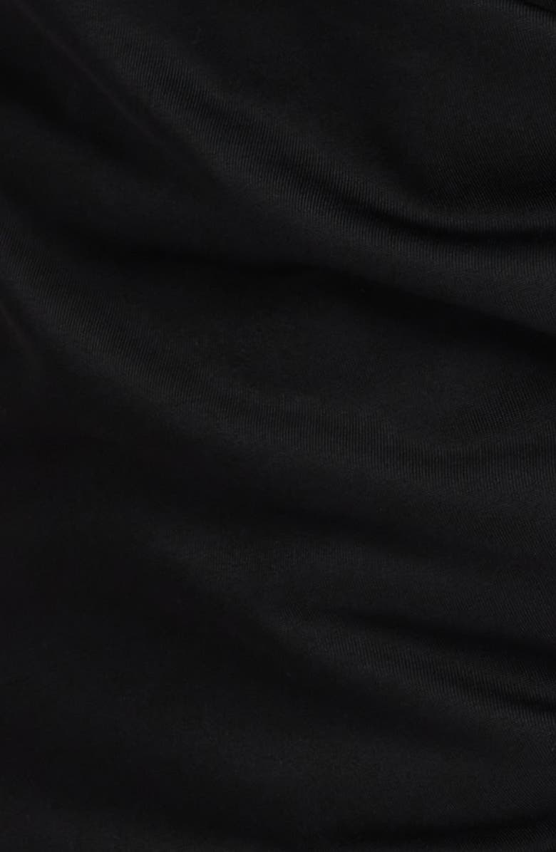 Anne Klein Ruched Surplice V-Neck Knit Top, Alternate, color,