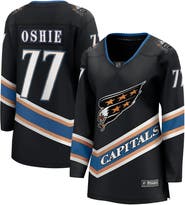 FANATICS Women's Fanatics TJ Oshie Black Washington Capitals Alternate 50th Anniversary Premier Breakaway Player Jersey