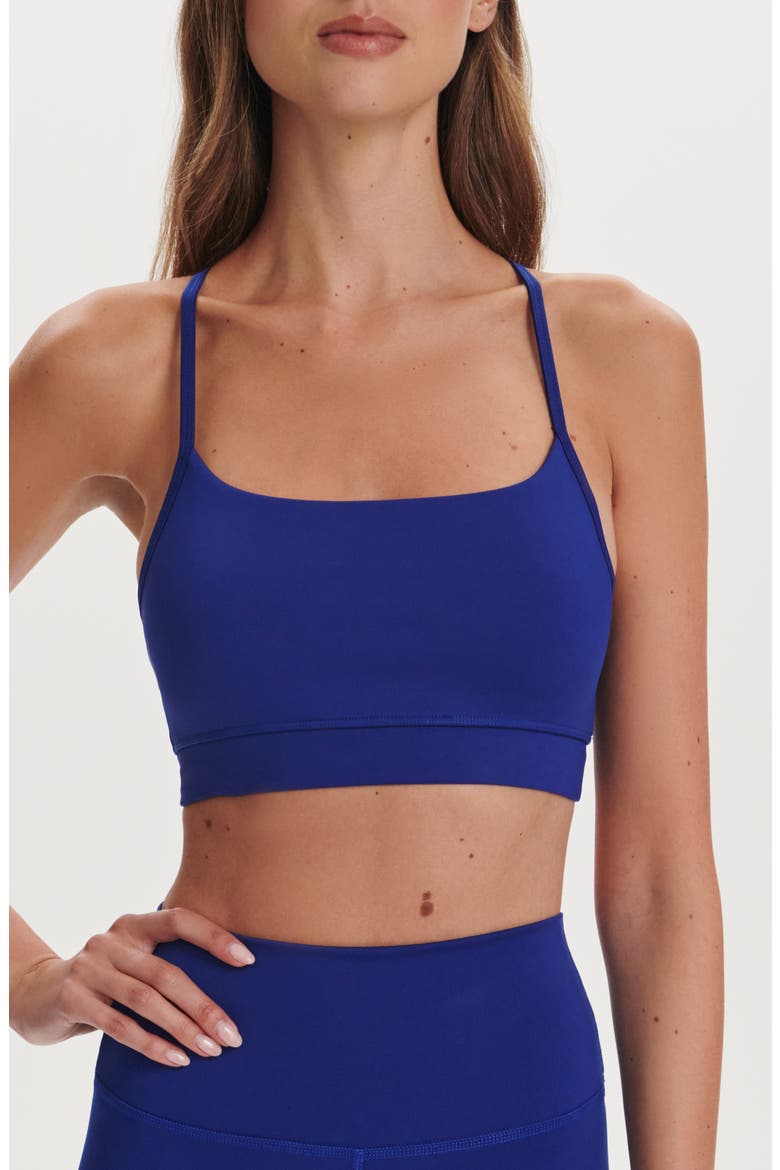 Assure Cerys Sports Bra, Main, color, SODALITE BLUE