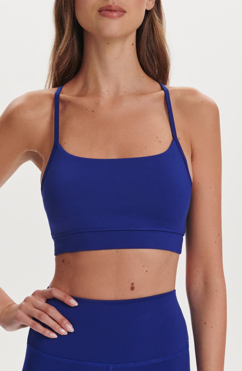Varley Assure Cerys Sports Bra, Main, color, Sodalite Blue