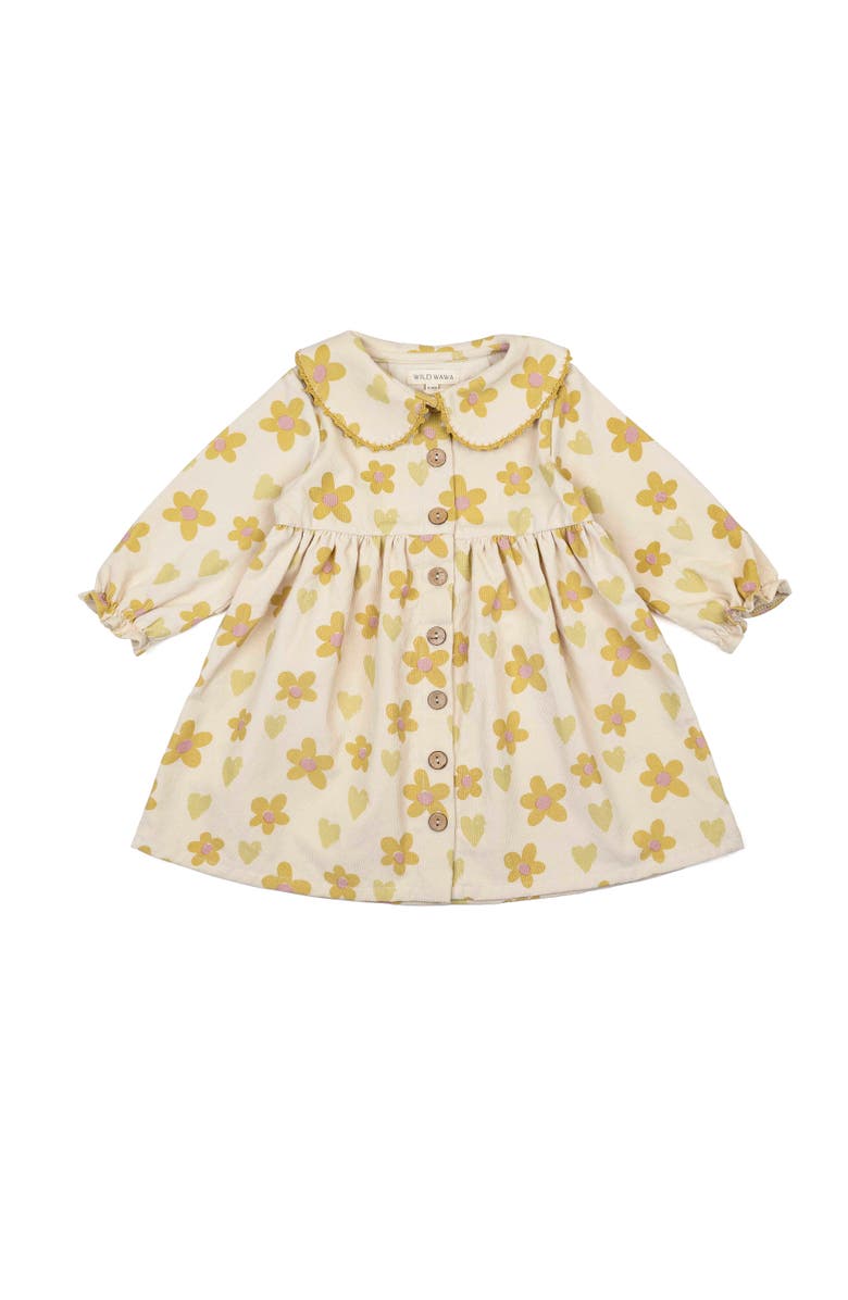 Wild Wawa Clementine Dress, Main, color, Floral Hearts Honey