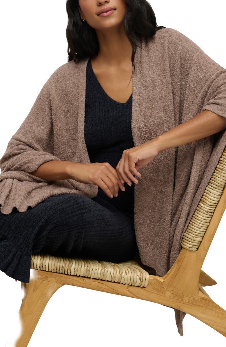 Barefoot Dreams<sup>®</sup> Open Front Wrap, Alternate, color, Sable