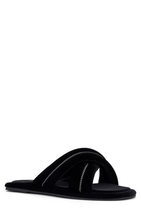 Cecilia Crisscross Strap Slipper (Women)