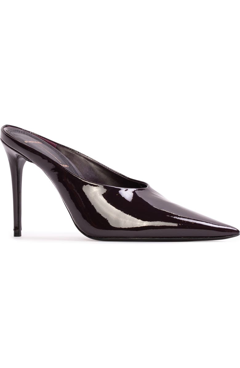 BLACK SUEDE STUDIO Fallon 100 Pump, Alternate, color, Dark Plum Patent