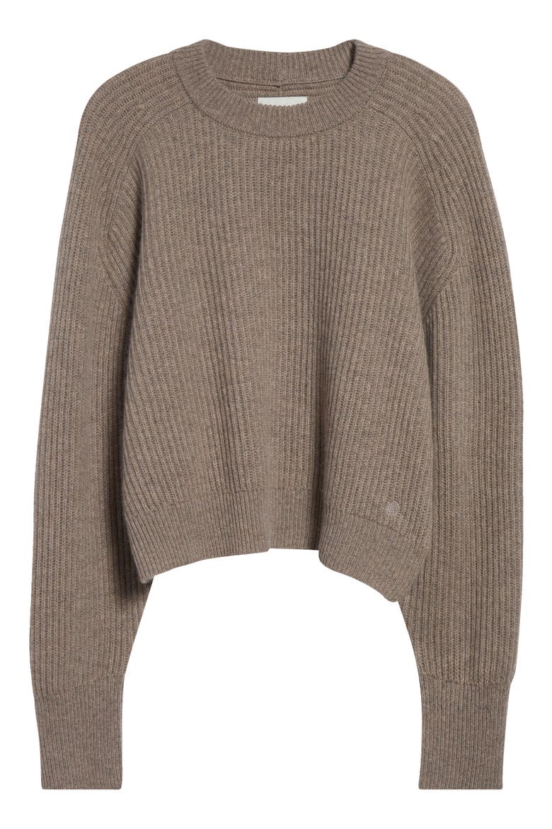 Berenice Oversize Cashmere Rib Sweater, Alternate, color, COAST BEIGE