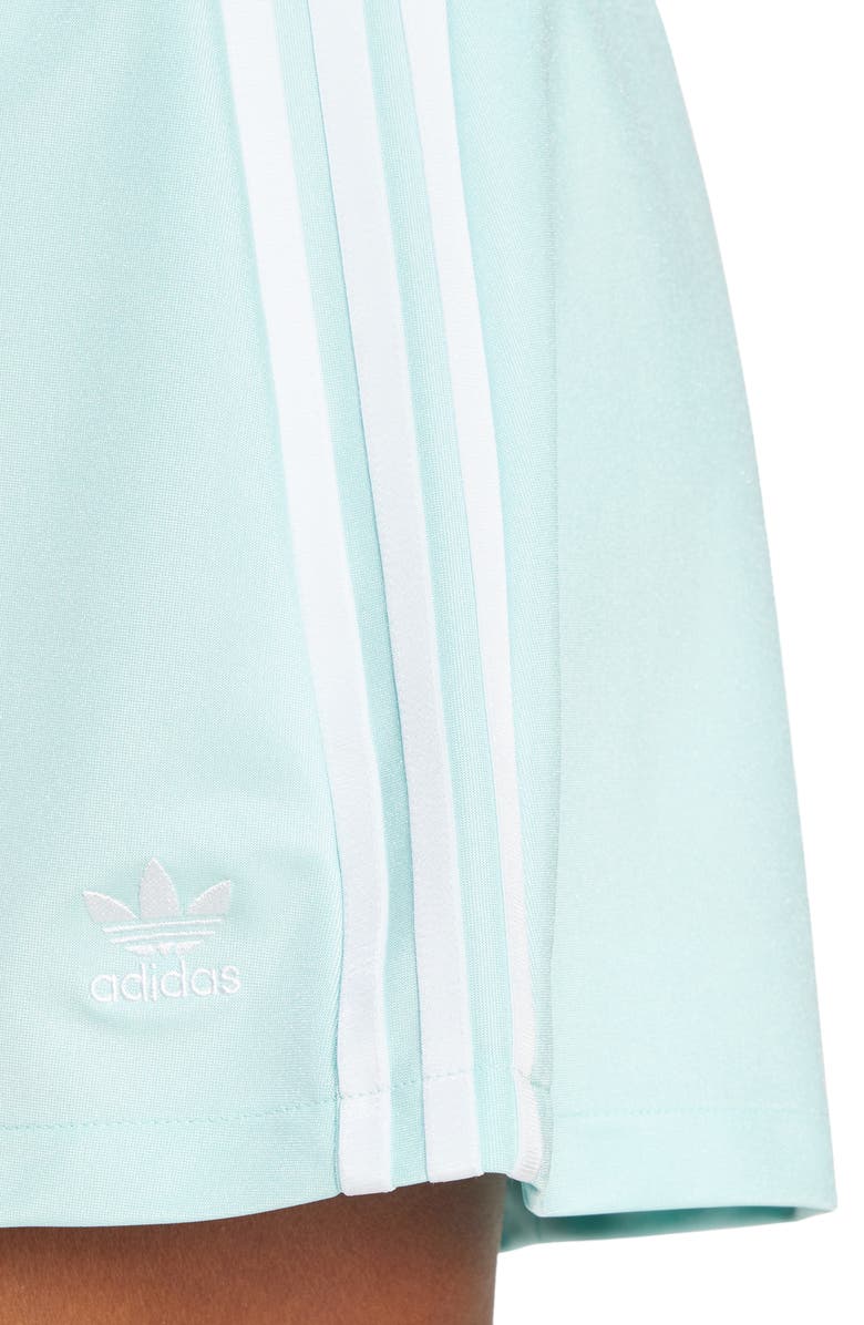 adidas Originals Adicolor 3-Stripes Miniskirt, Alternate, color, Semi Flash Aqua
