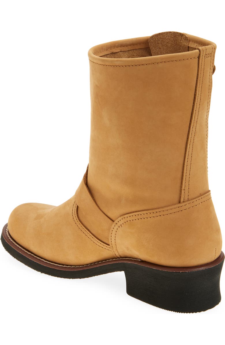 Jeffrey Campbell Standoff Boot, Alternate, color, Camel Nubuck