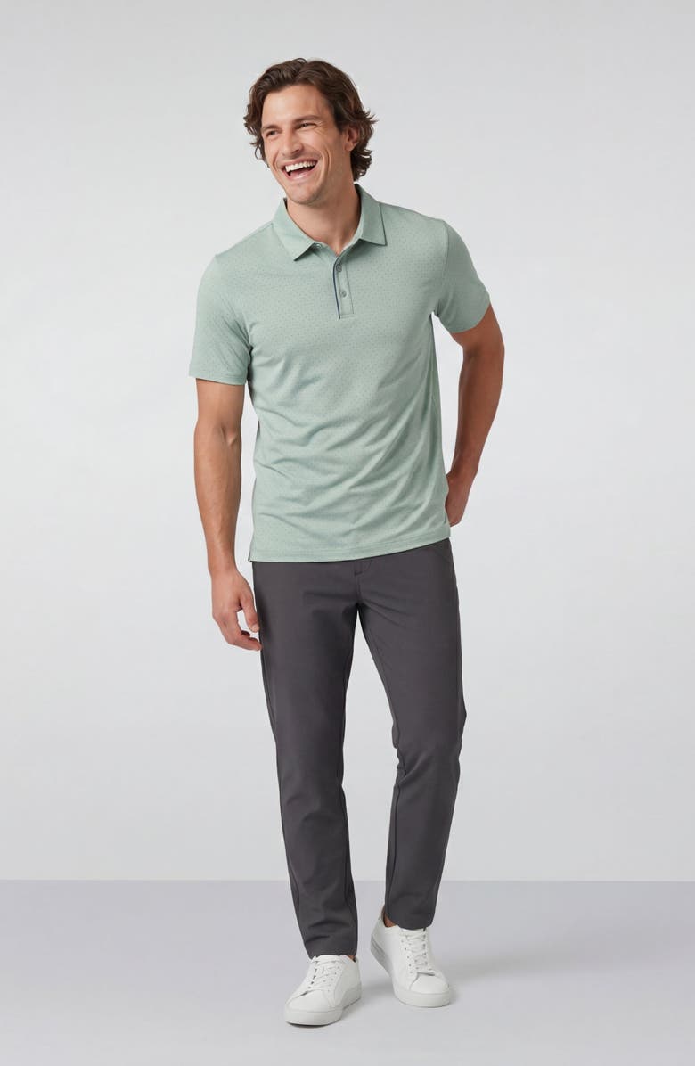 Jack Archer Clubhouse Performance Polo, Alternate, color, Storm Green Sweetspot