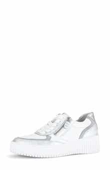 Lace-Up Platform Sneaker